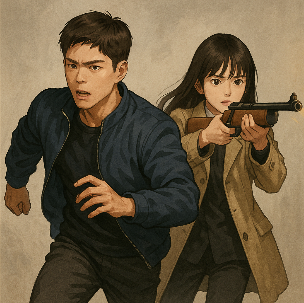 드라마 굿보이 박보검 액션 김소현 사격 이미지