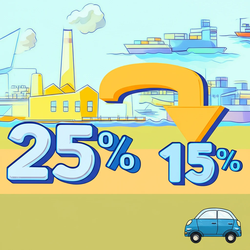 차 관세 15%? 아쉽지만 괜찮아! ..