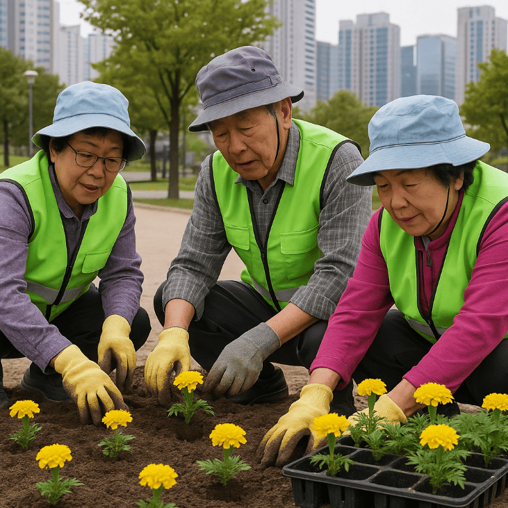 정부의 고령화 대응