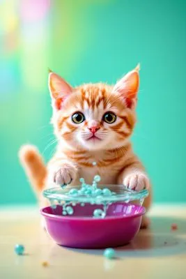 고양이가 물을 많이 마시는 이유