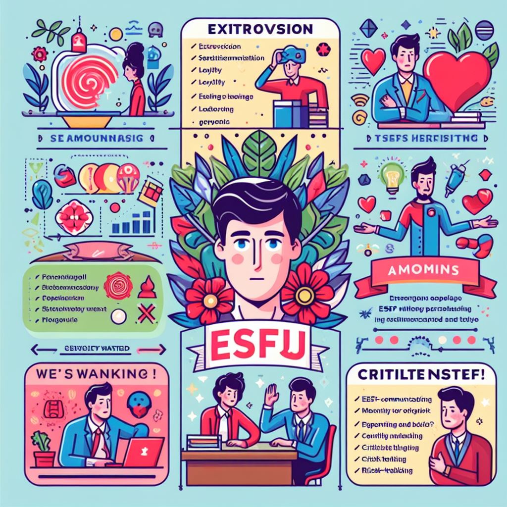 mbti 성격 유형 esfj유형, 앳프제 특징 - 사교적인 외교관