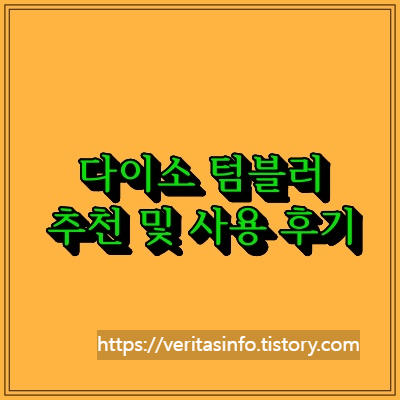 다이소 텀블러 추천 및 사용 후기