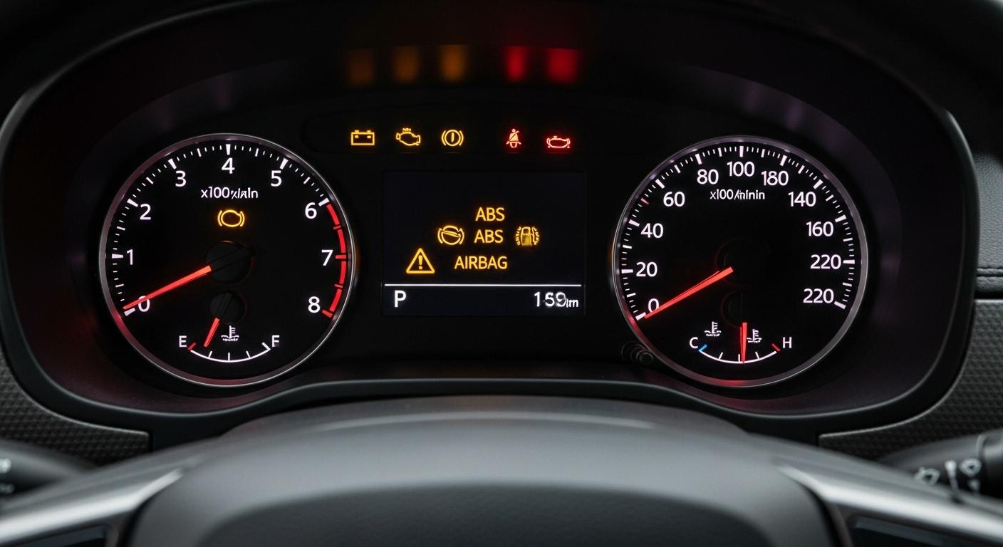 쌍용자동차 경고등 종류