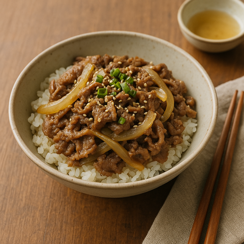 🥢 1️⃣ 불맛 가득, 소불고기덮밥