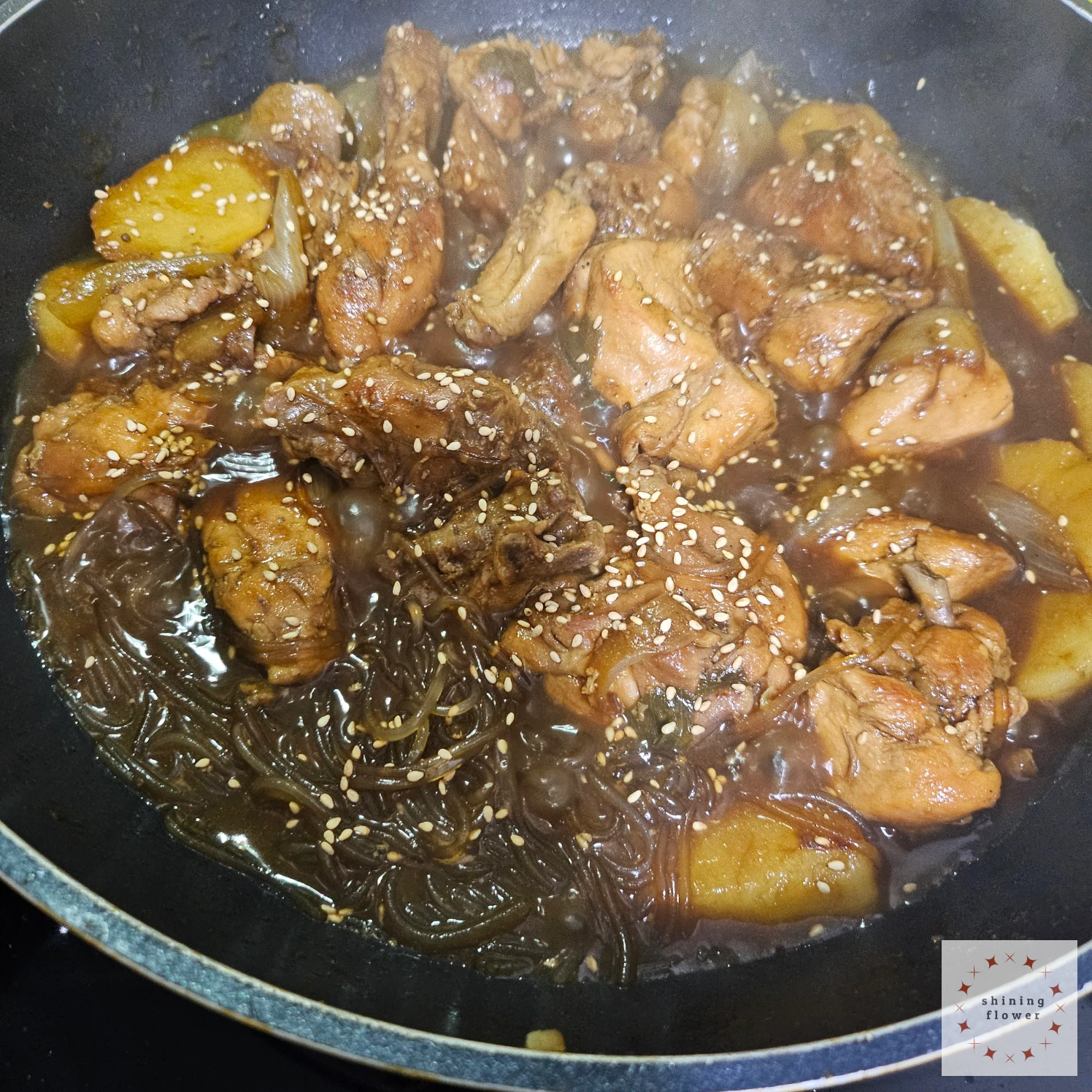 찜닭 완성