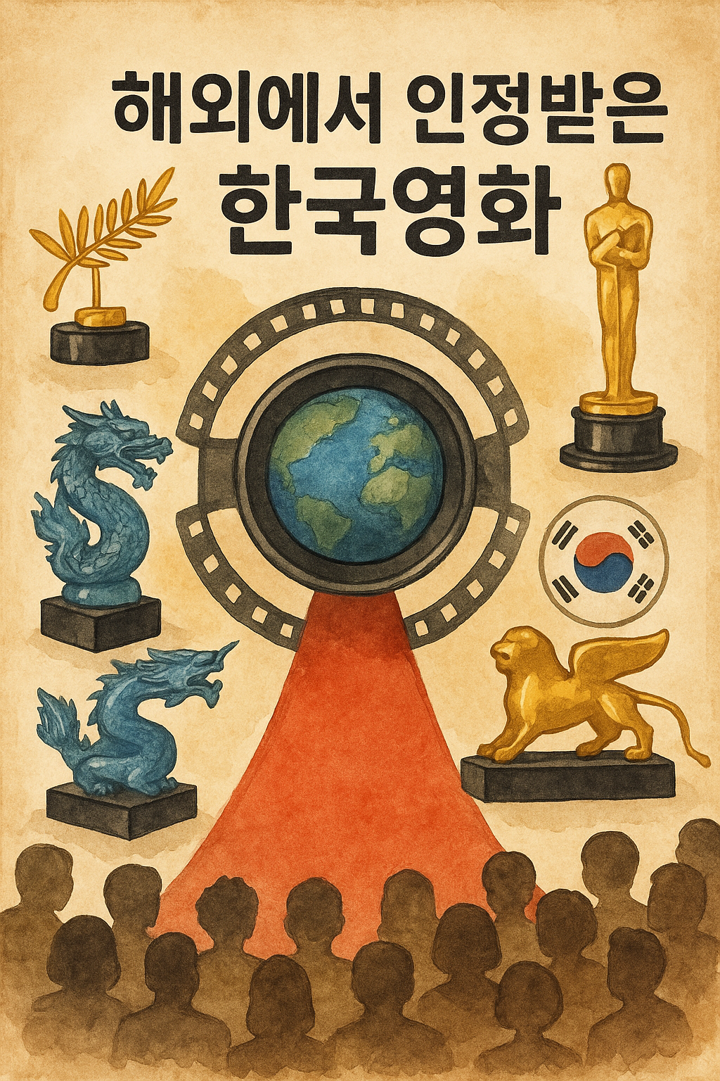 해외에서 인정받은 한국영화 관련 사진