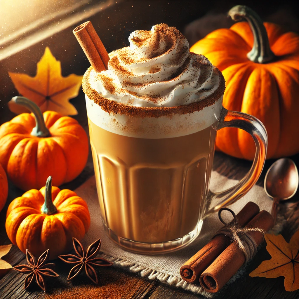 가을과 어울리는 커피 레시피: 호박 스파이스 라떼 만들기