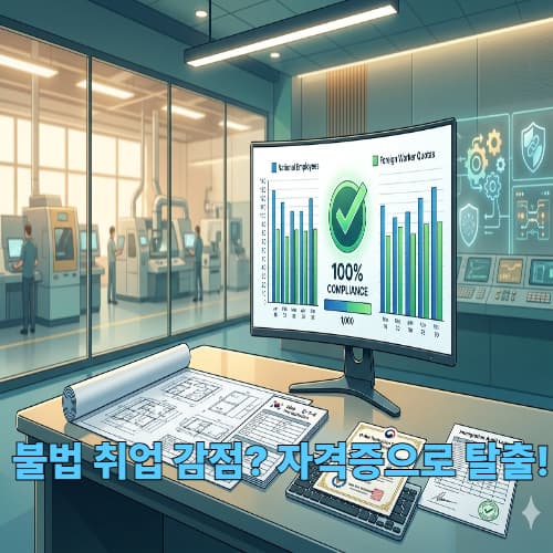 2026 E74 비자 전환 제조업 국민 비례 고용 쿼터 산정 공식