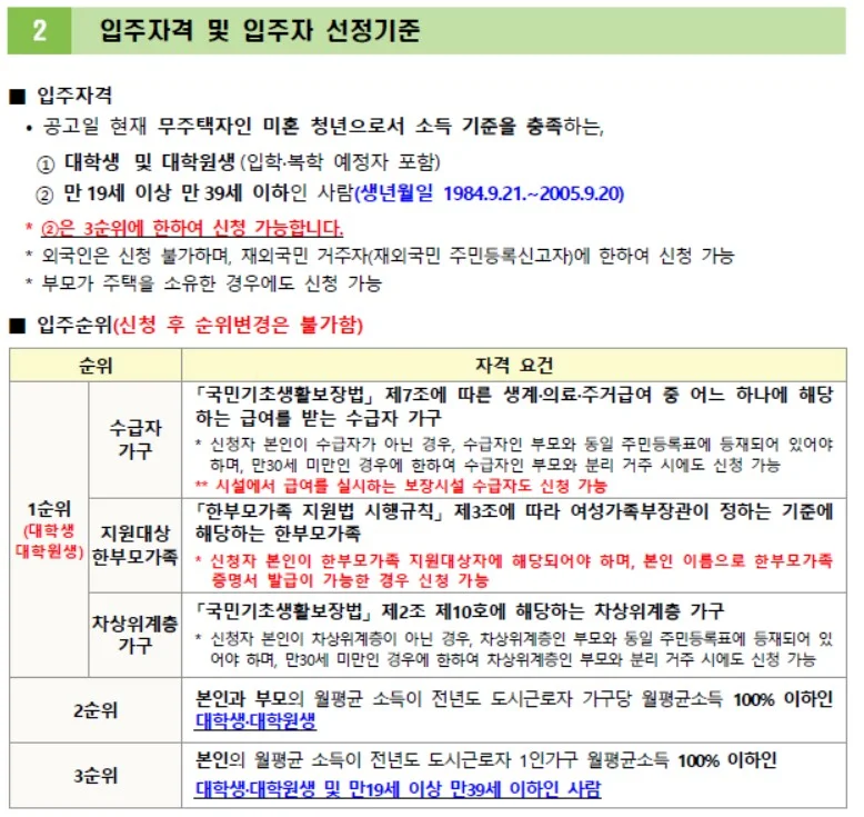 매입임대주택 3차 청년 신청하기2