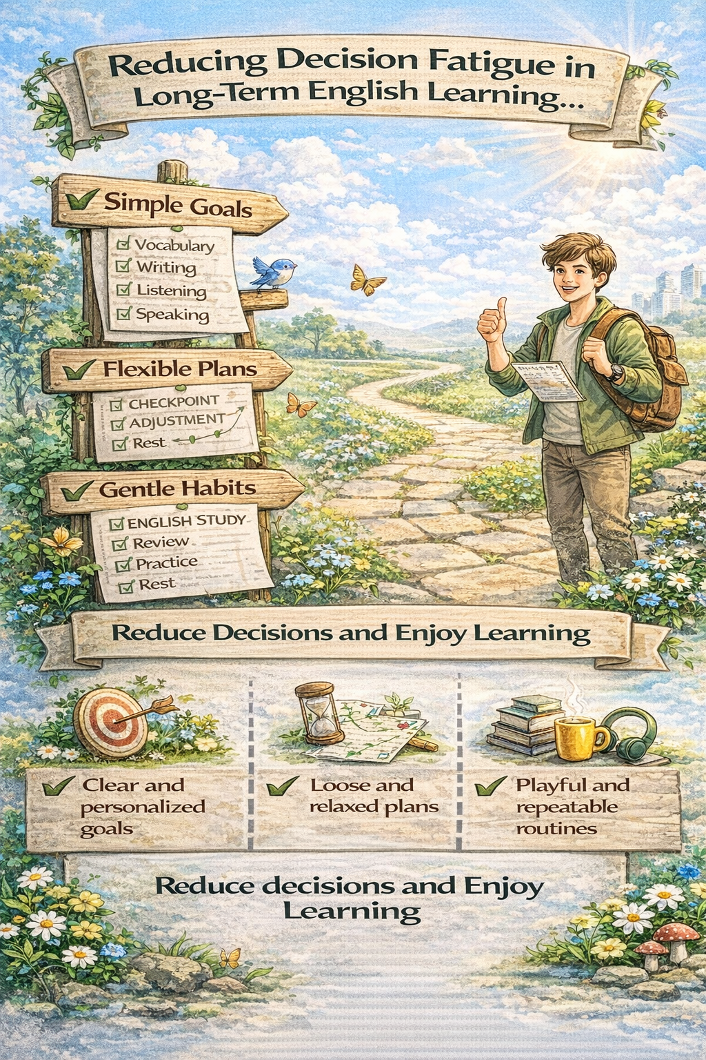 왜 장기 학습에서 판단 피로는 실력 저하보다 더 위험한가