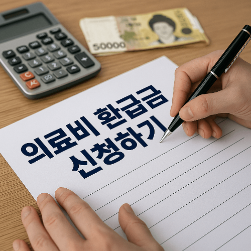 의료비 환급금 신청하기