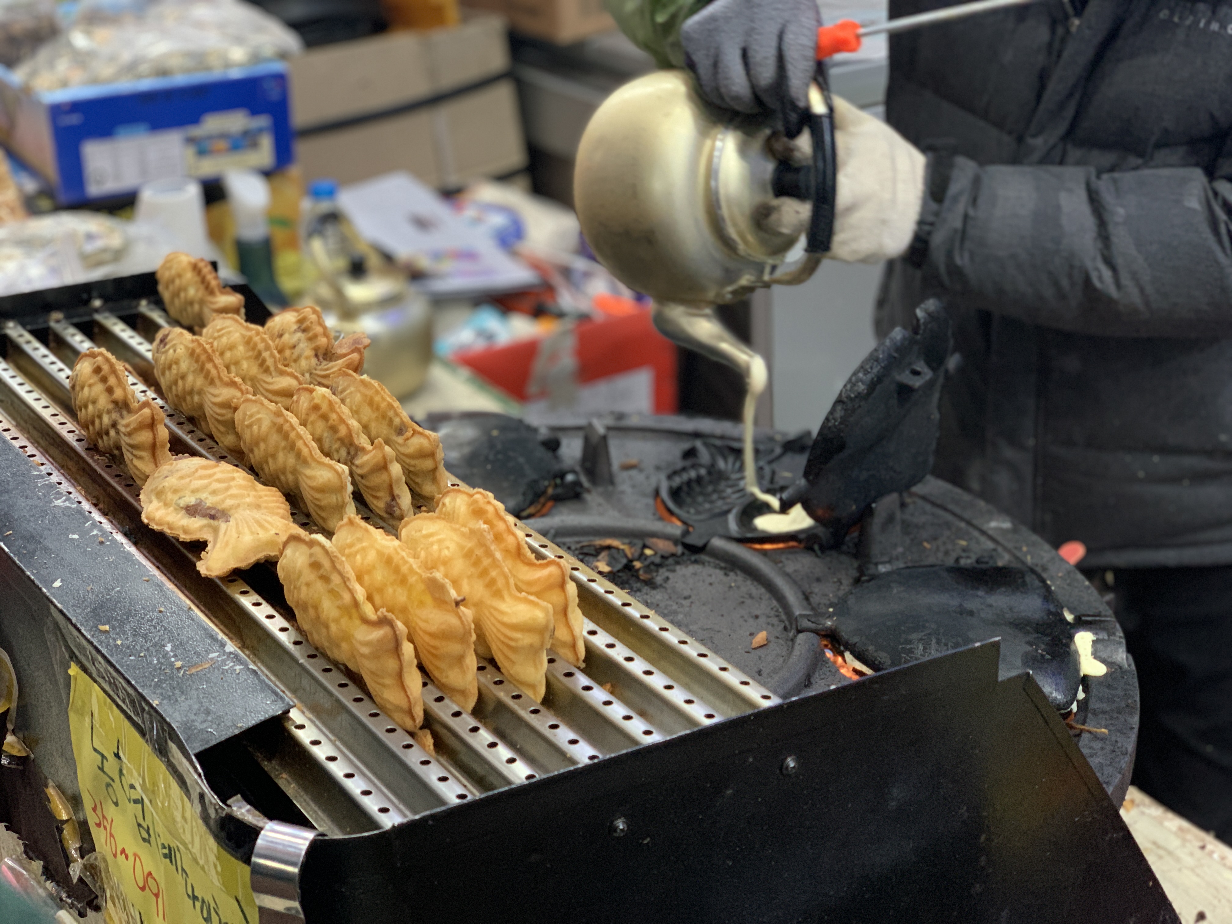 계양산 전통 시장 붕어빵