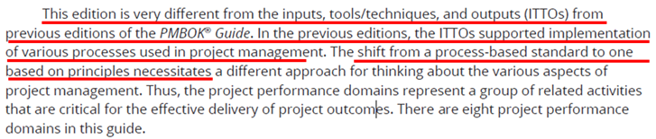 원칙(Principle)기반으로 프로젝트 관리 접근 방식을 전환