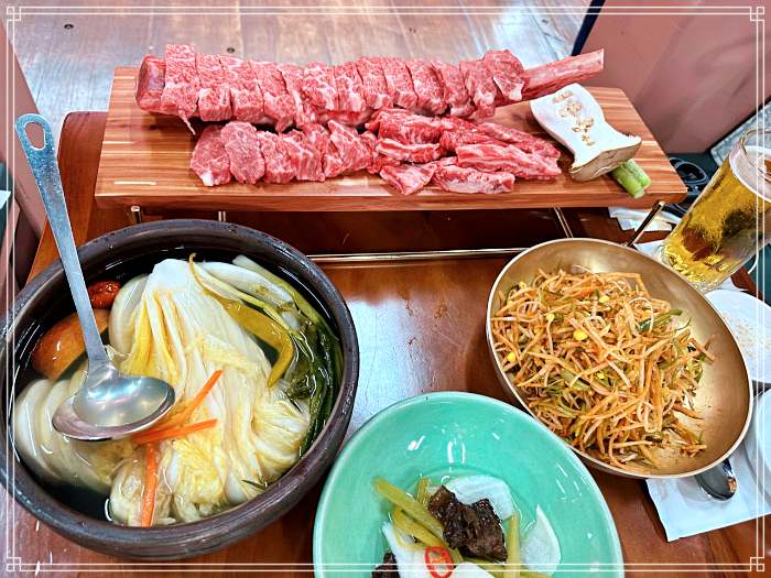 압구정 맛집 해체 쇼, 강원도 참숯, 한우 통갈비