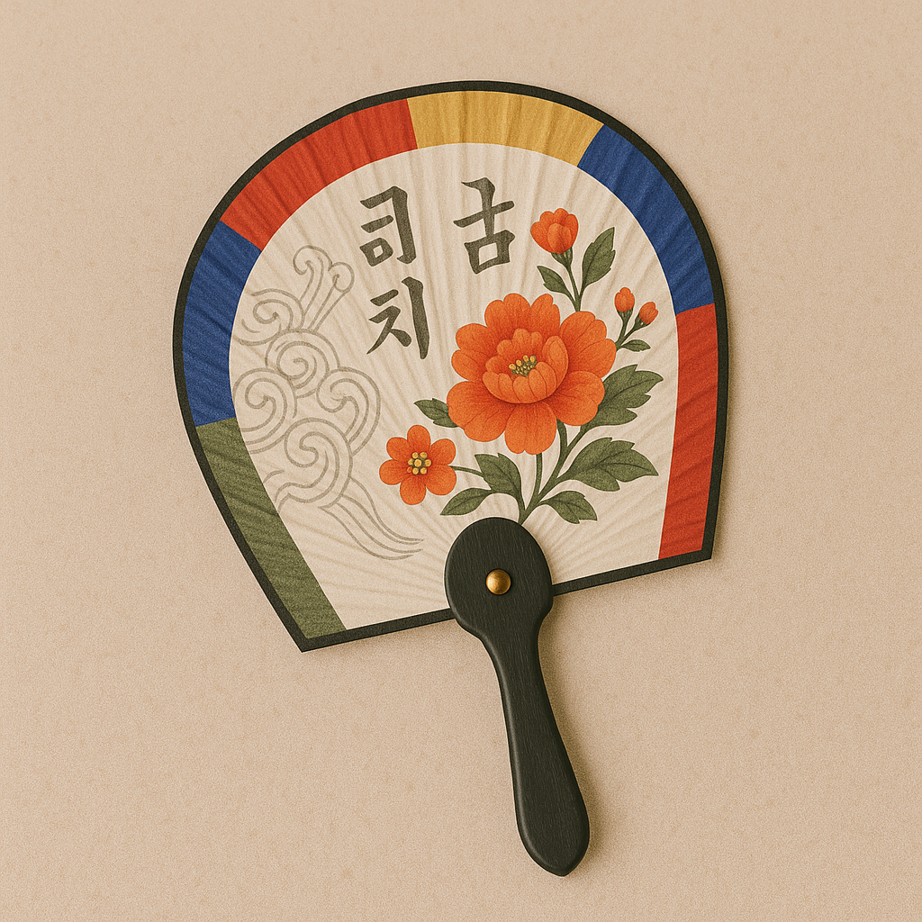 전통부채
