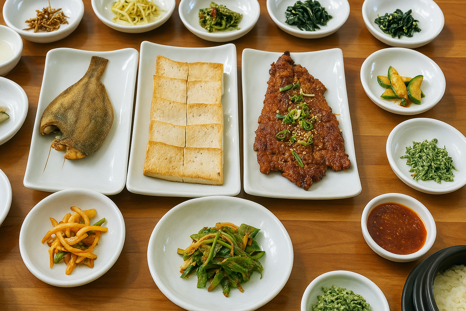상주 산초 두부구이