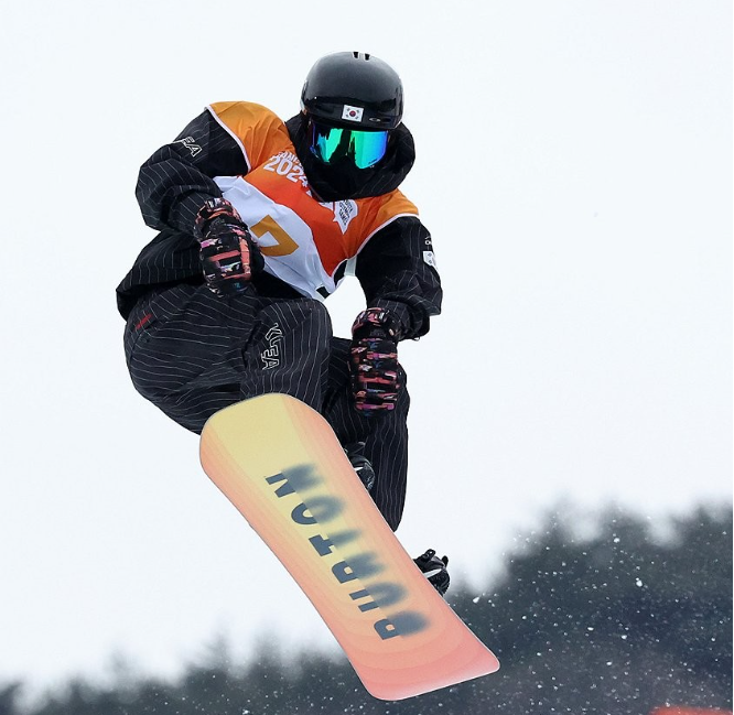 최가온 스노보드