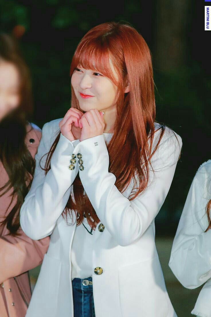 아이즈원 김민주 최애사진
