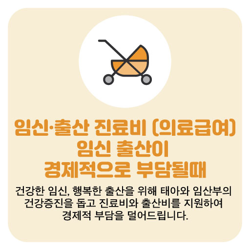 임신&middot;출산 진료비