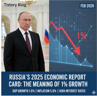 2025년 러시아 경제 성적표