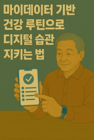 마이데이터 기반 건강 루틴 사진