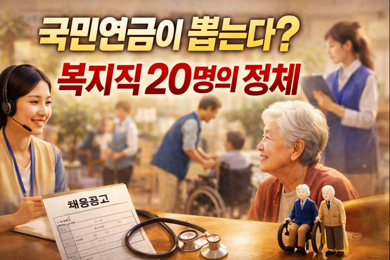 국민연금공단의 통합돌봄서비스