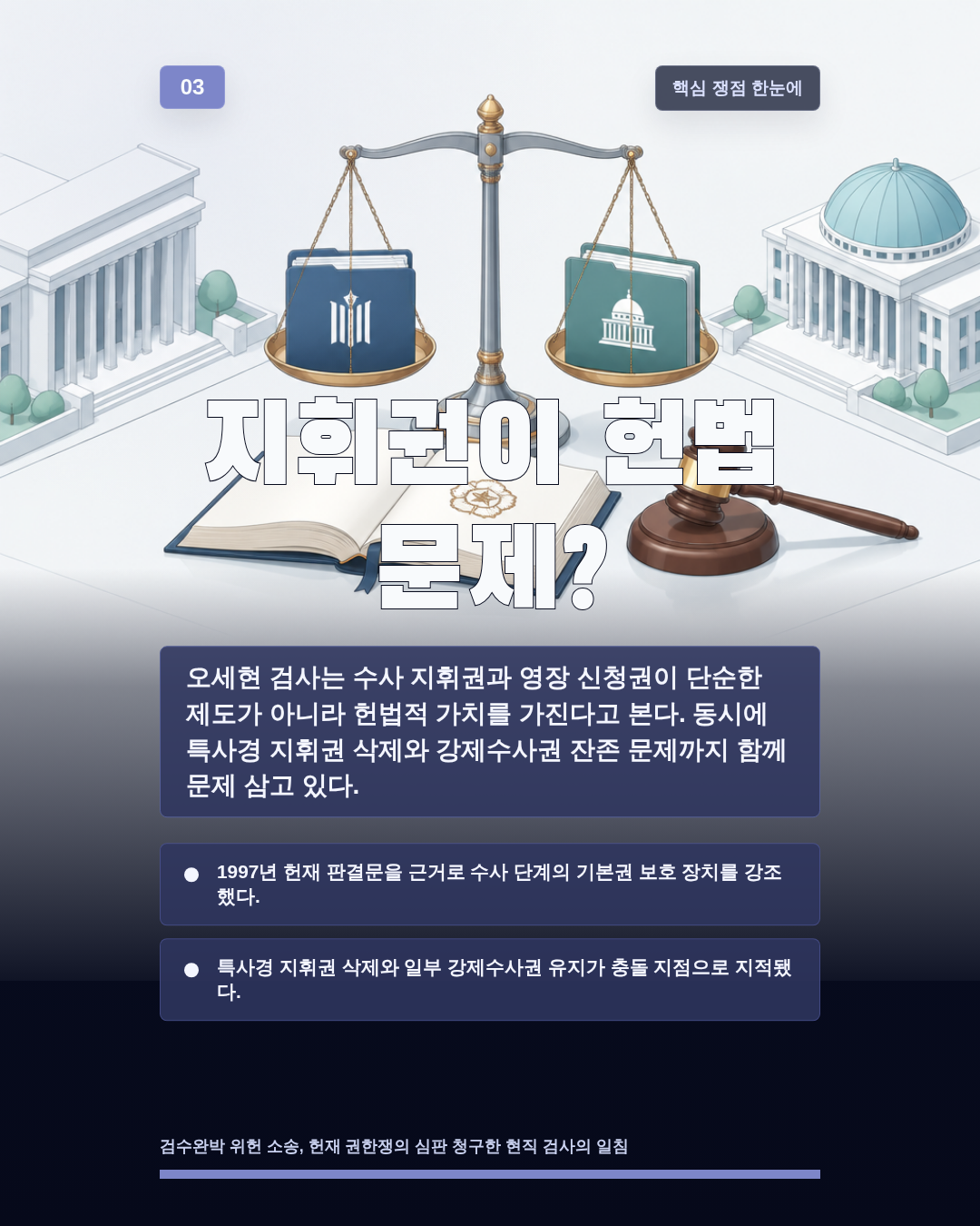 지휘권이 헌법 문제?