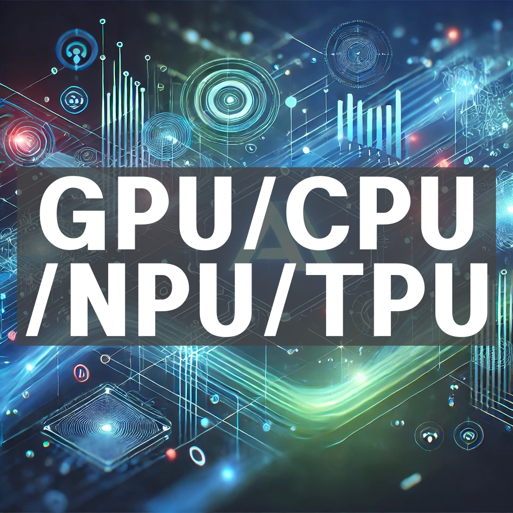 CPU/GPU/NPU/TPU에 대해 알아보자