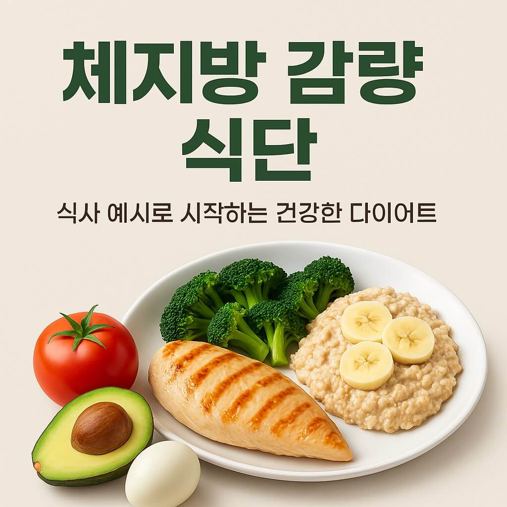 체지방 감량 식단
