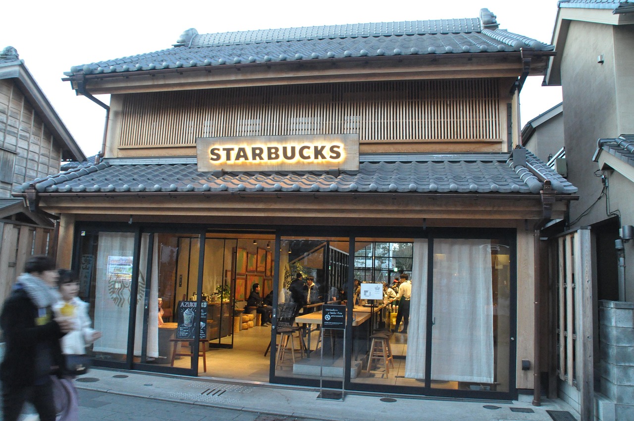 일본 여행, 공공 와이파이 스타벅스