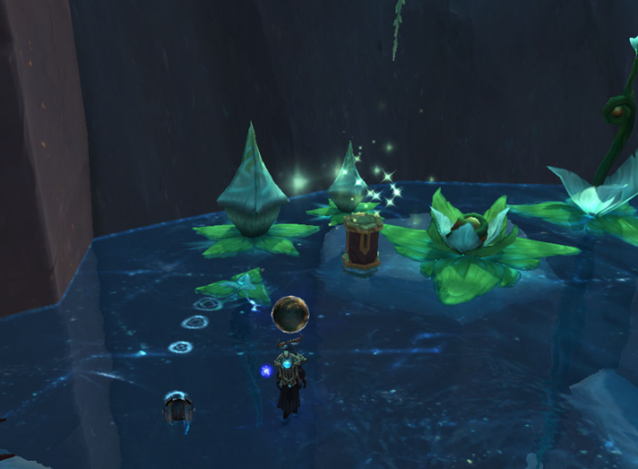 잊힌 펌프에 보주를 삽입한다.