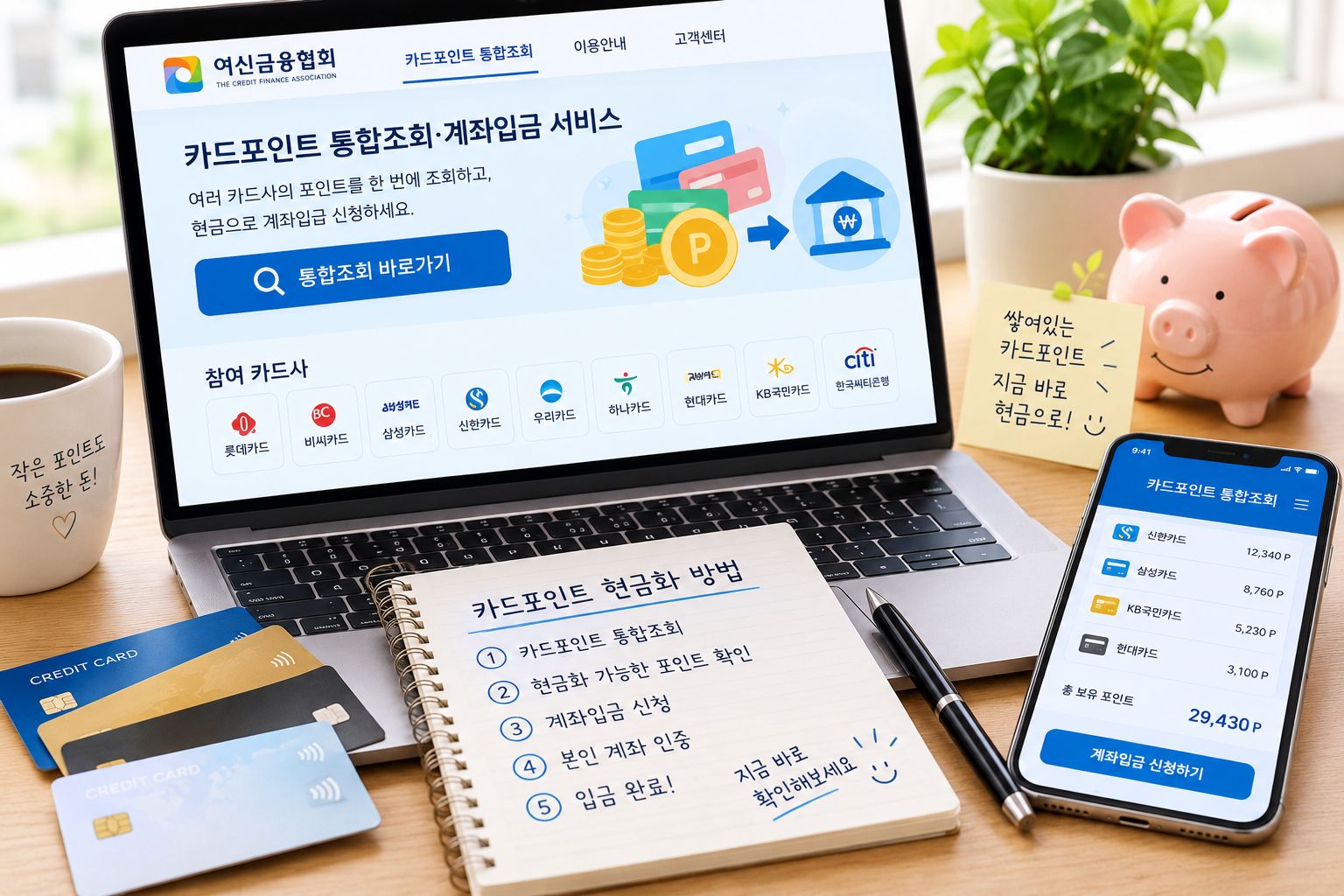 카드포인트 현금화 방법