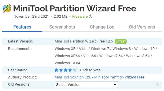 MiniTool-Partition-Wizard-Free