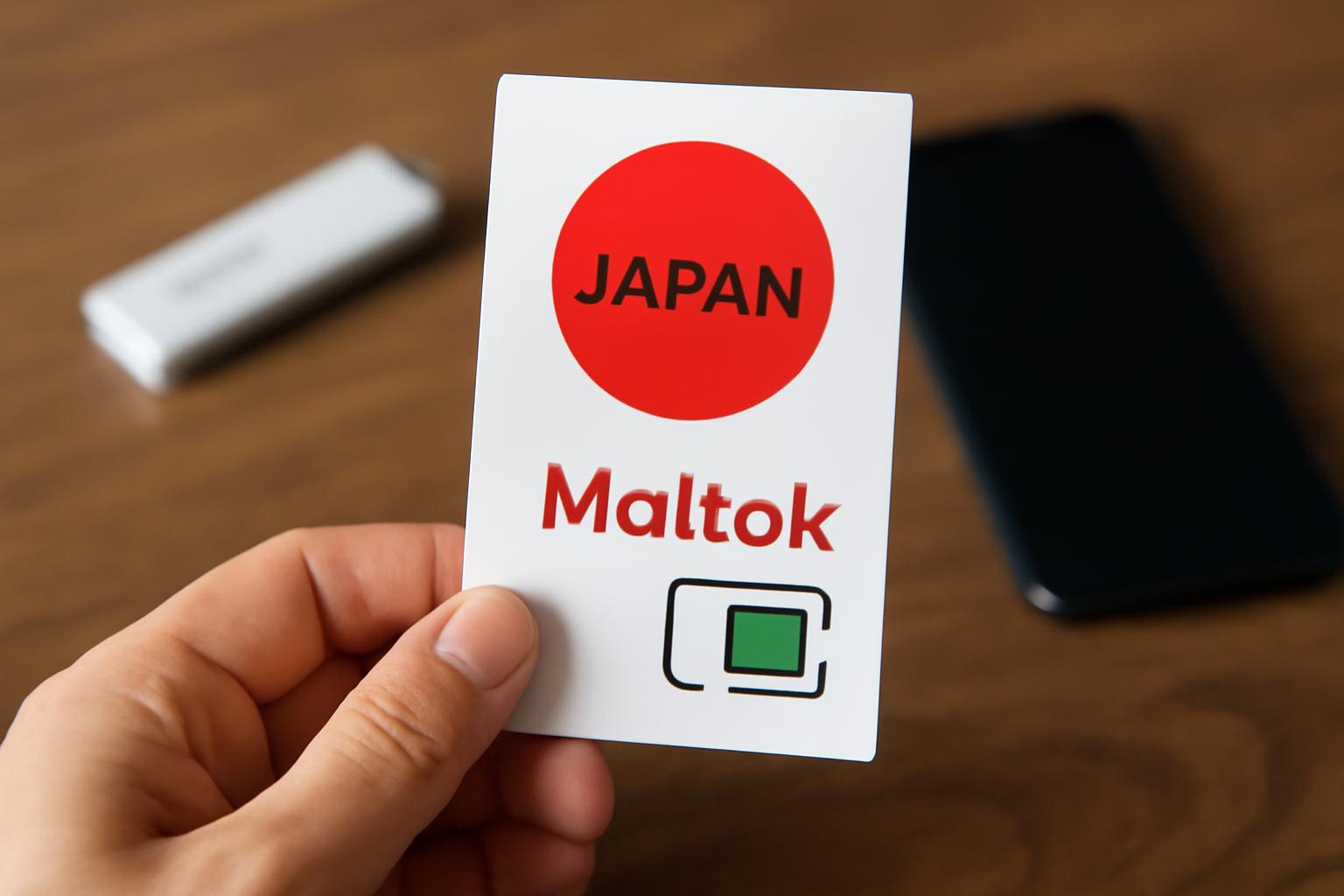 일본 말톡 유심 사용법