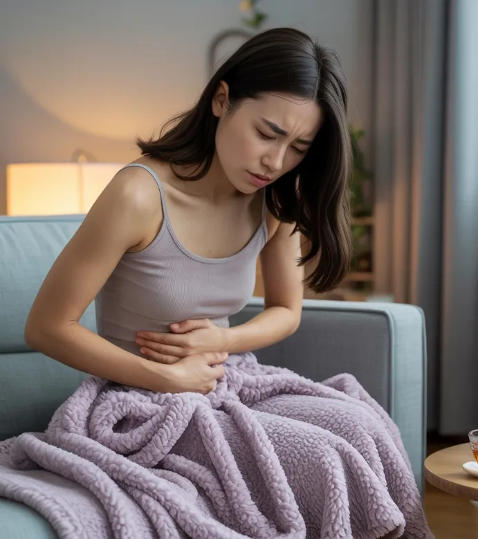생리통 심할때 이미지