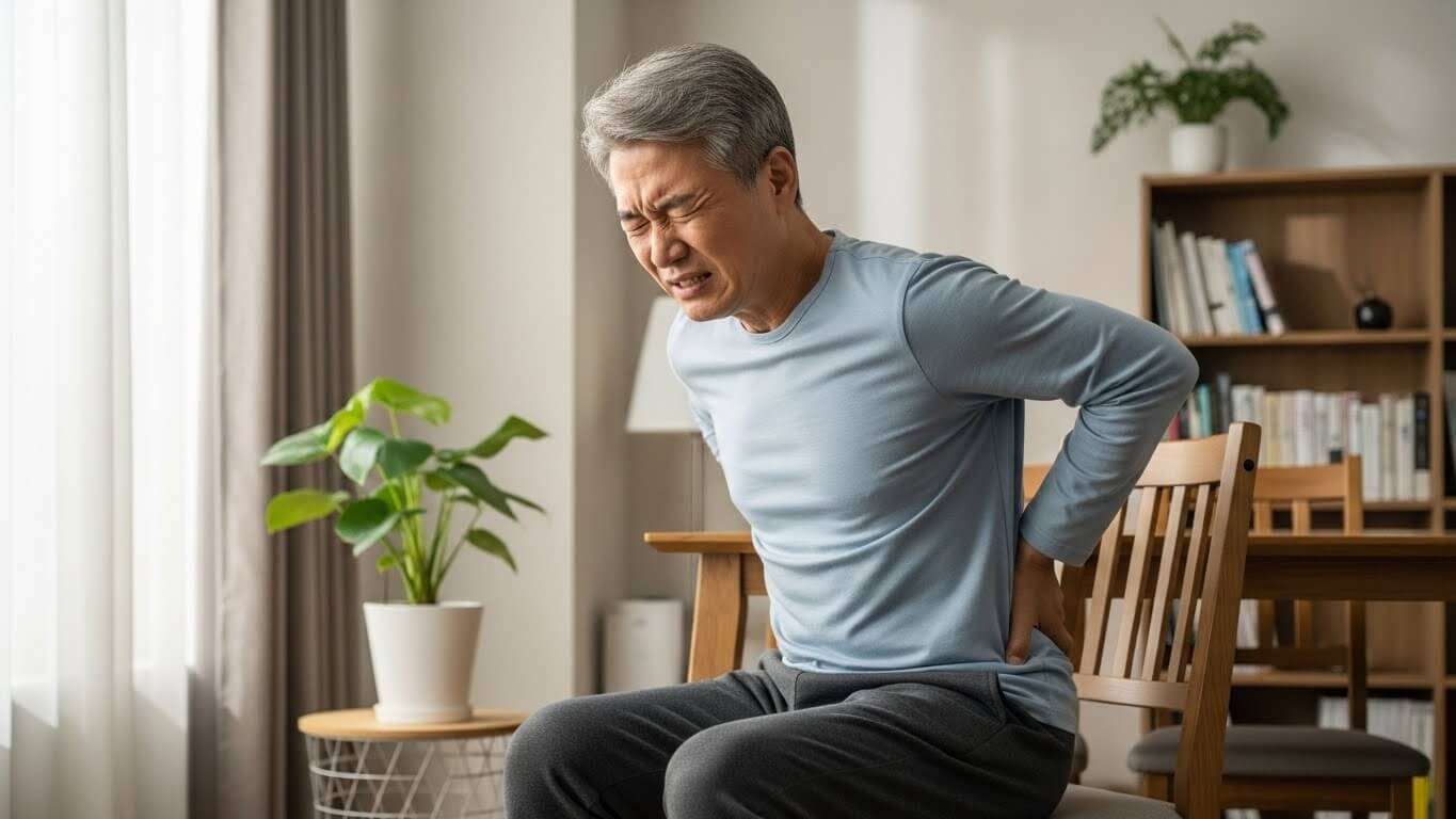 오른쪽 등 통증 의심되는병 사진 1