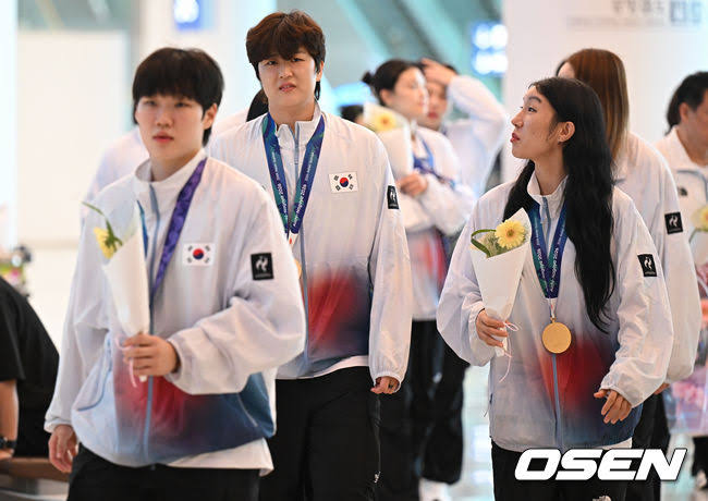 아시안게임 여자핸드볼 금메달