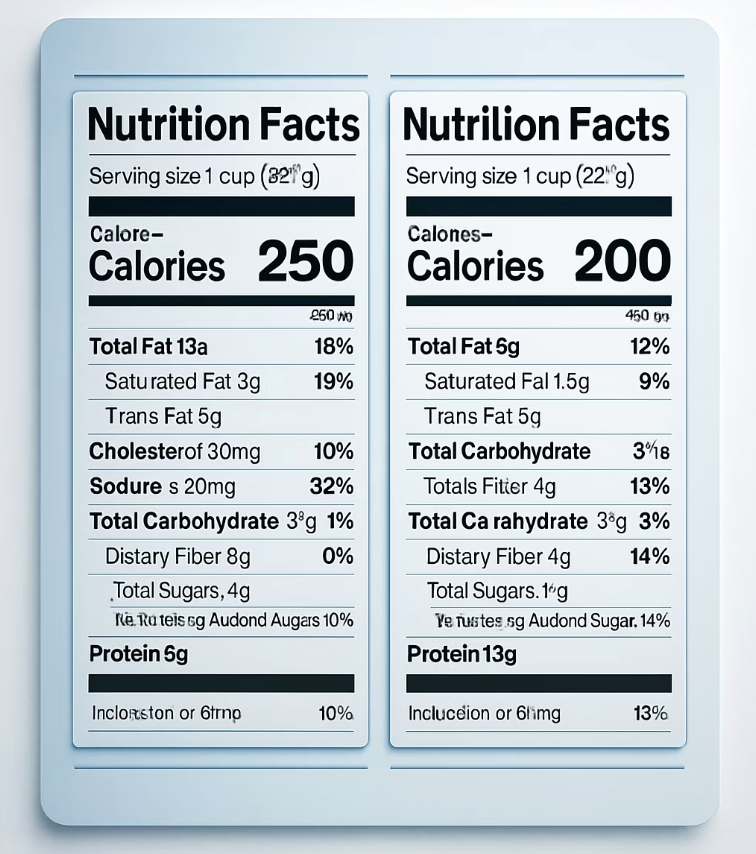 칼로리와 당 함량, 정말 차이가 있을까?