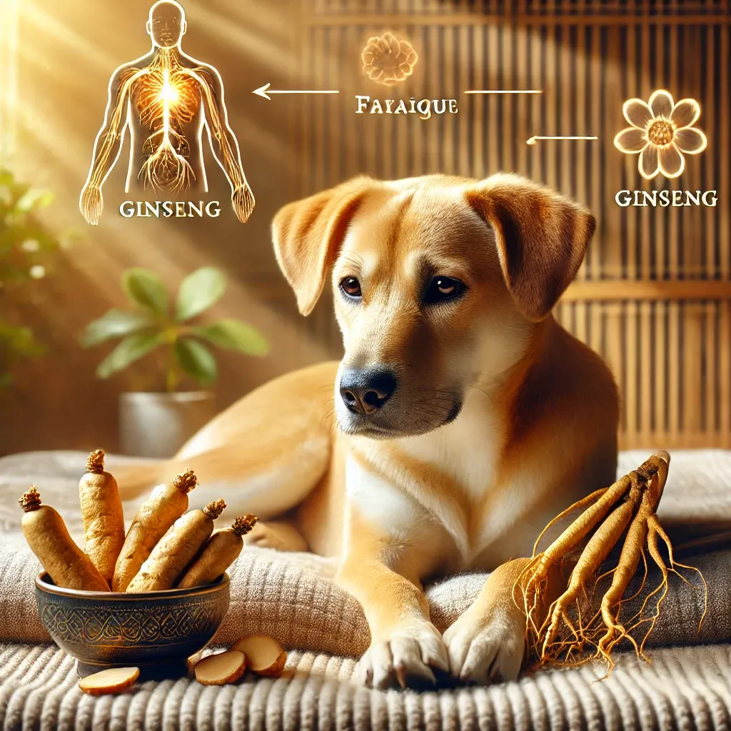 강아지 인삼
