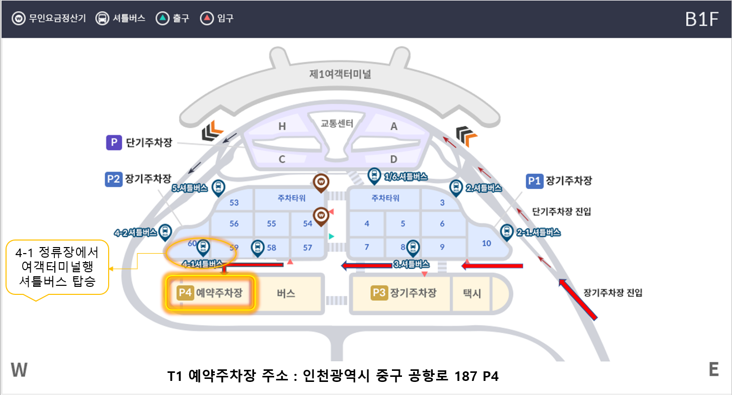 인천공항 주차장 요금할인