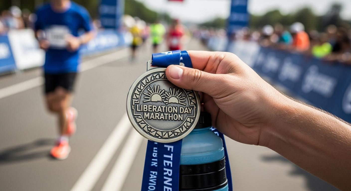 광복절 마라톤 기념품
