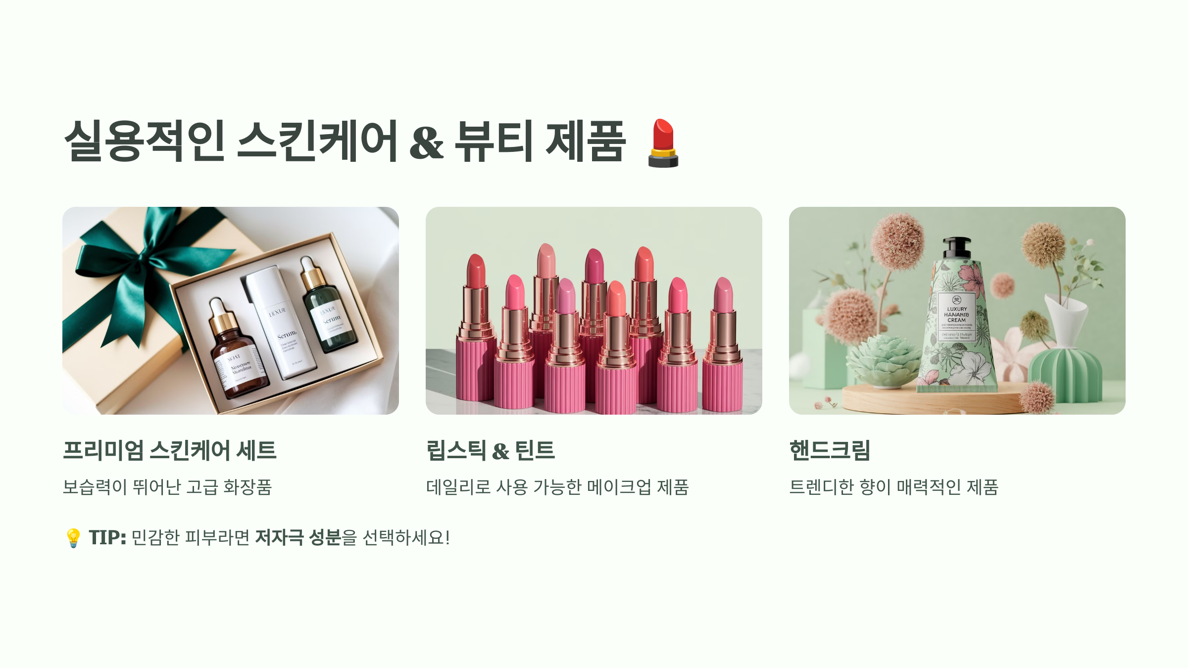 화이트데이, 사탕은 이제 그만! 🎁 특별한 대체 선물 BEST 7