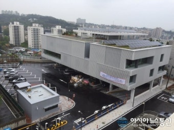 용산구 공영주차장 전경