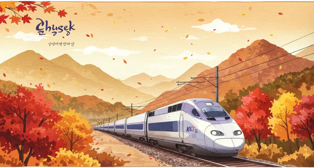 추석 기차표 예매