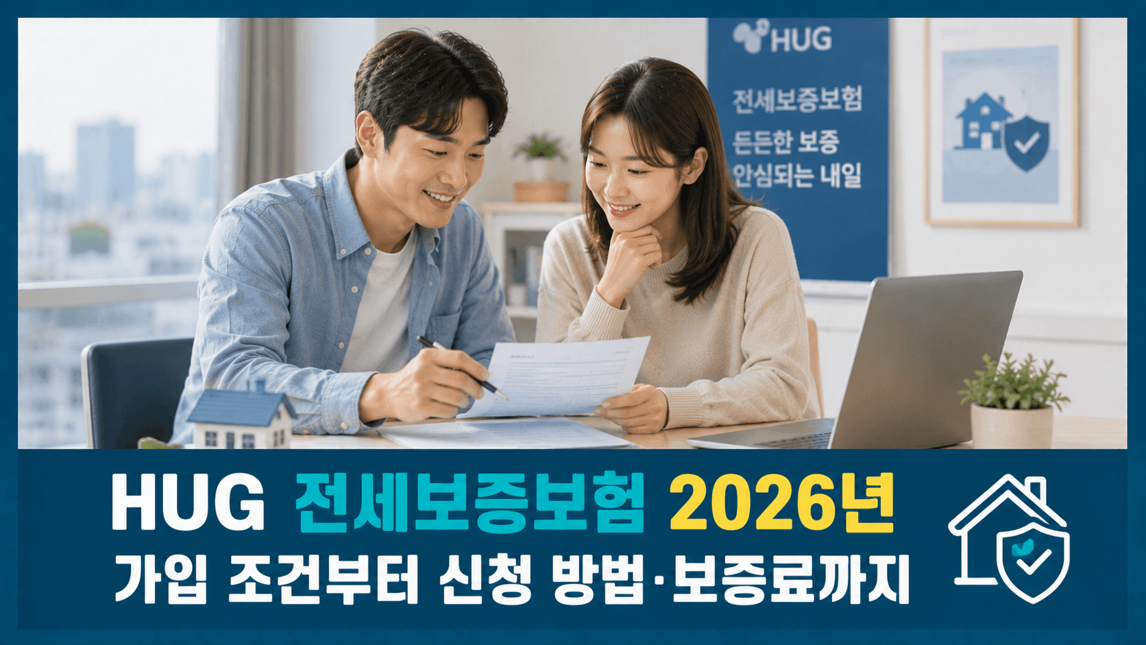 HUG 전세보증보험 2026년 가입 조건부터 신청 방법&middot;보증료까지 총정리