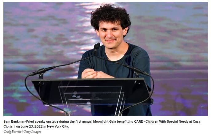 억만장자 샘 뱅크먼, "비트코인 바닥을 쳤다"