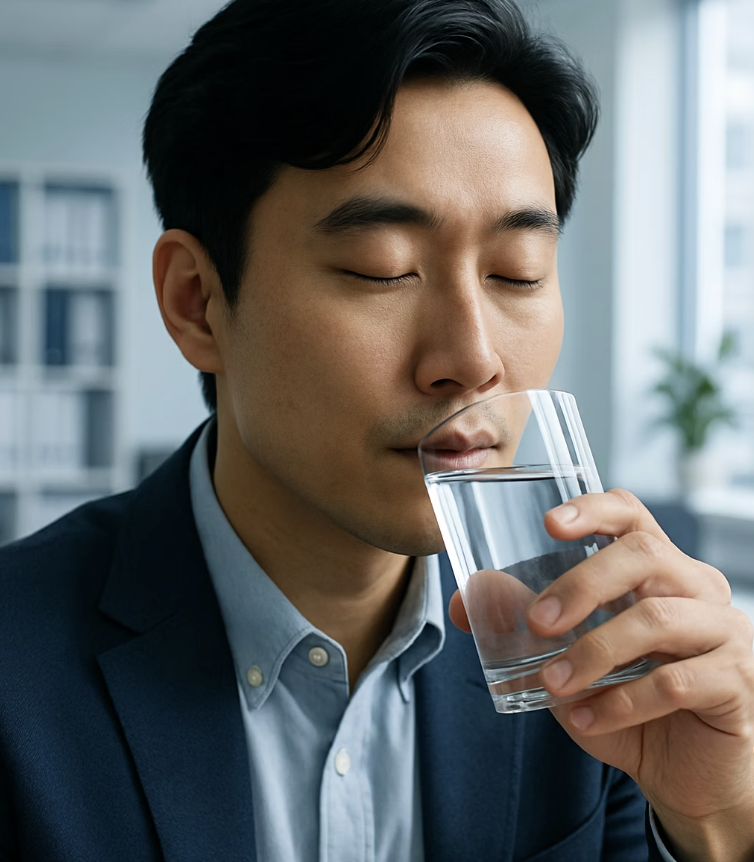 벌컥벌컥 vs 홀짝홀짝