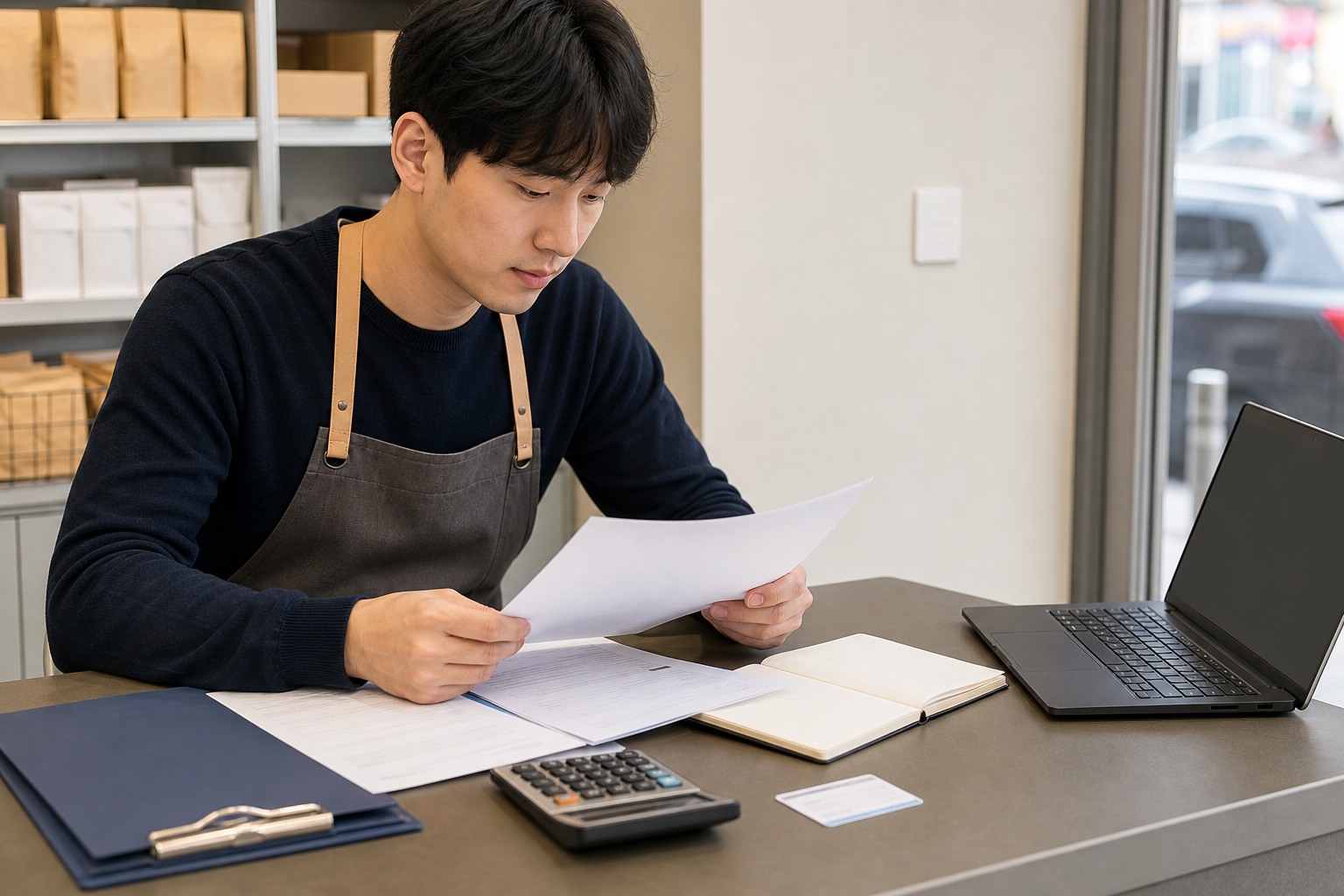 소상공인확인서 발급 전 점검해야 할 조건 내용을 설명하는 관련 이미지