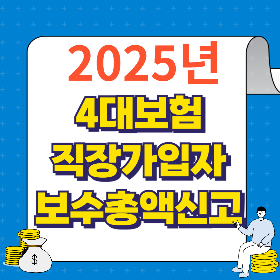 4대보험 보수총액 신고 관련이미지