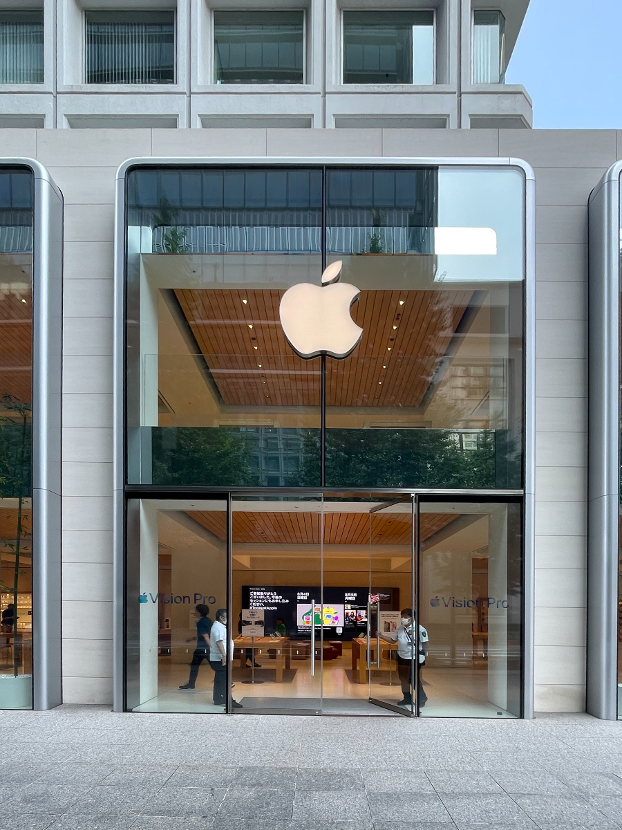 도쿄역 여행 애플 마루노우치